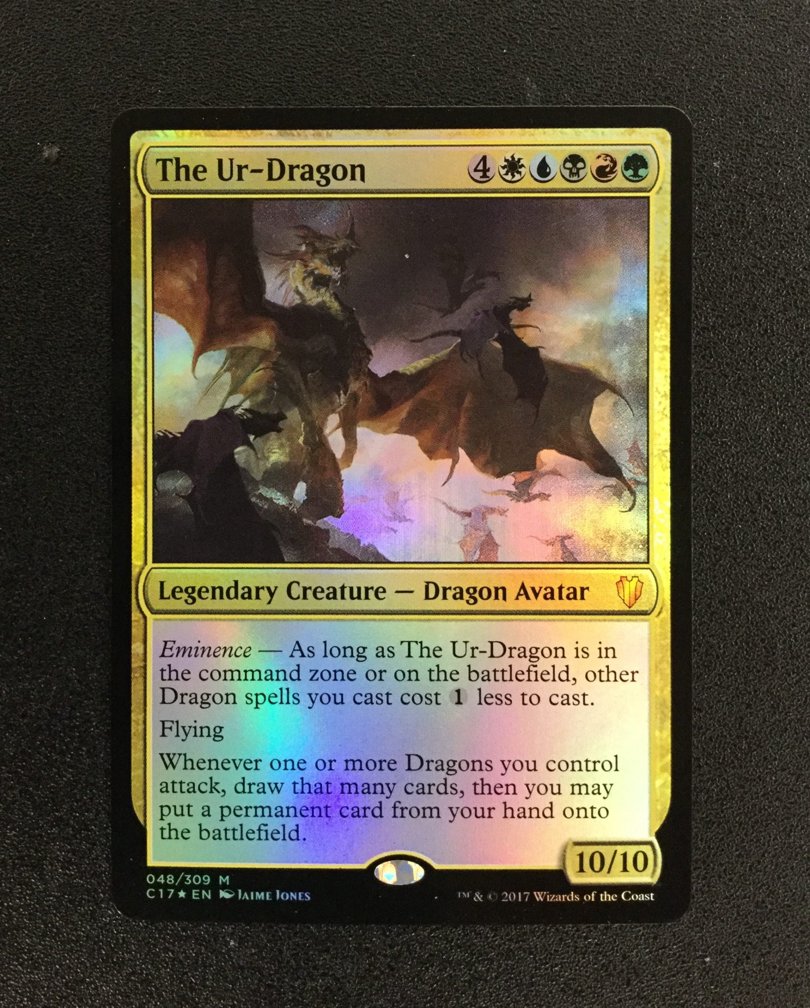 The Ur-Dragon (Foil) - MTG Proxy Commander 2017