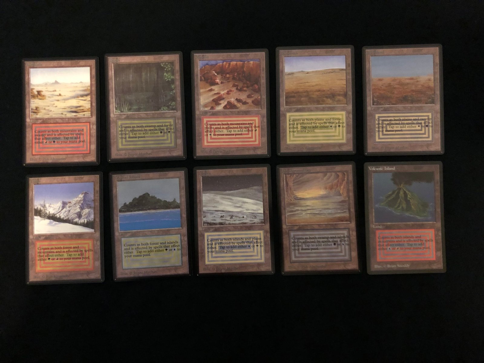 Dual Land Set - MtG Proxy Beta - Image 2
