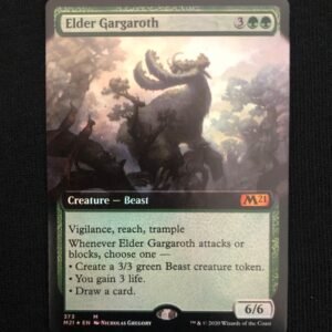 Elder Gargaroth (Foil Showcase) - MTG Proxy Core Set 2021