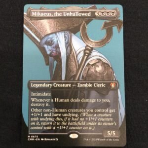Mikaeus, the Unhallowed (Borderless) - MTG Proxy Commander Masters