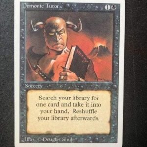 Demonic Tutor - MTG Proxy Revised