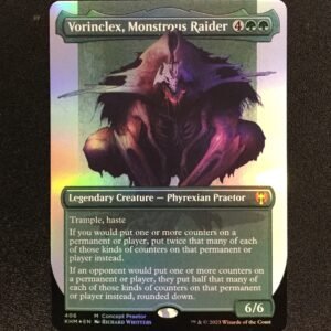 Vorinclex, Monstrous Raider (Foil Concept Praetor) - MTG Proxy Phyrexia: All Will Be One