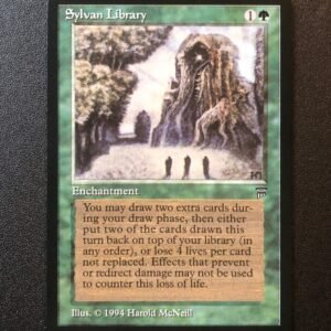 Sylvan Library - MTG Proxy Legends