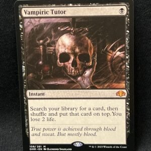 Vampiric Tutor - MTG Proxy Dominaria Remastered
