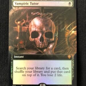 Vampiric Tutor (Foil Showcase) - MTG Proxy Commander Legends
