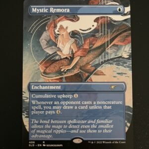 Mystic Remora (Borderless) - MTG Proxy Secret Lair Drop Series