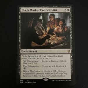 Black Market Connections - MTG Proxy Commander Legends: Battle for Baldur's Gate