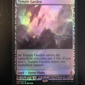Temple Garden (Foil) - MTG Proxy Zendikar Expeditions