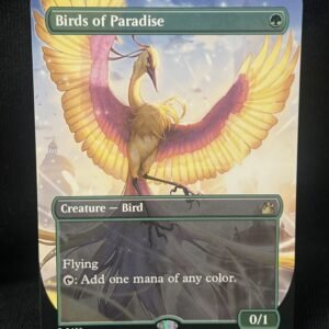 Birds of Paradise (Anime Borderless) - MTG Proxy Ravnica Remastered