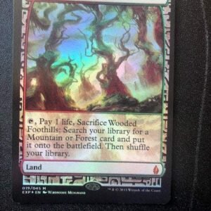 Wooded Foothills (Foil) - MTG Proxy Zendikar Expeditions