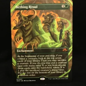 Birthing Ritual (Borderless) - MTG Proxy Modern Horizons 3