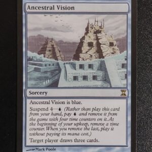 Ancestral Vision - MTG Proxy Time Spiral