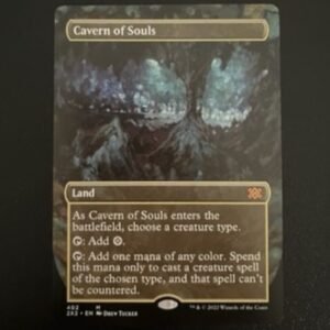 Cavern of Souls (Borderless) - MTG Proxy Double Masters 2022