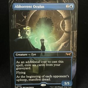 Abhorrent Oculus (Borderless) - MTG Proxy Duskmourn: House of Horror