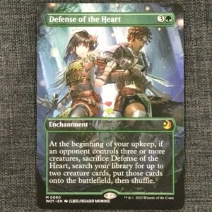 Defense of the Heart (Anime Borderless) - MTG Proxy Wilds of Eldraine: Enchanting Tales