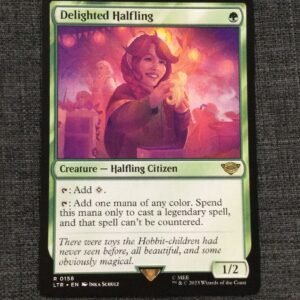 Delighted Halfling - MTG Proxy Universes Beyond: The Lord of the Rings: Tales of Middle-earth