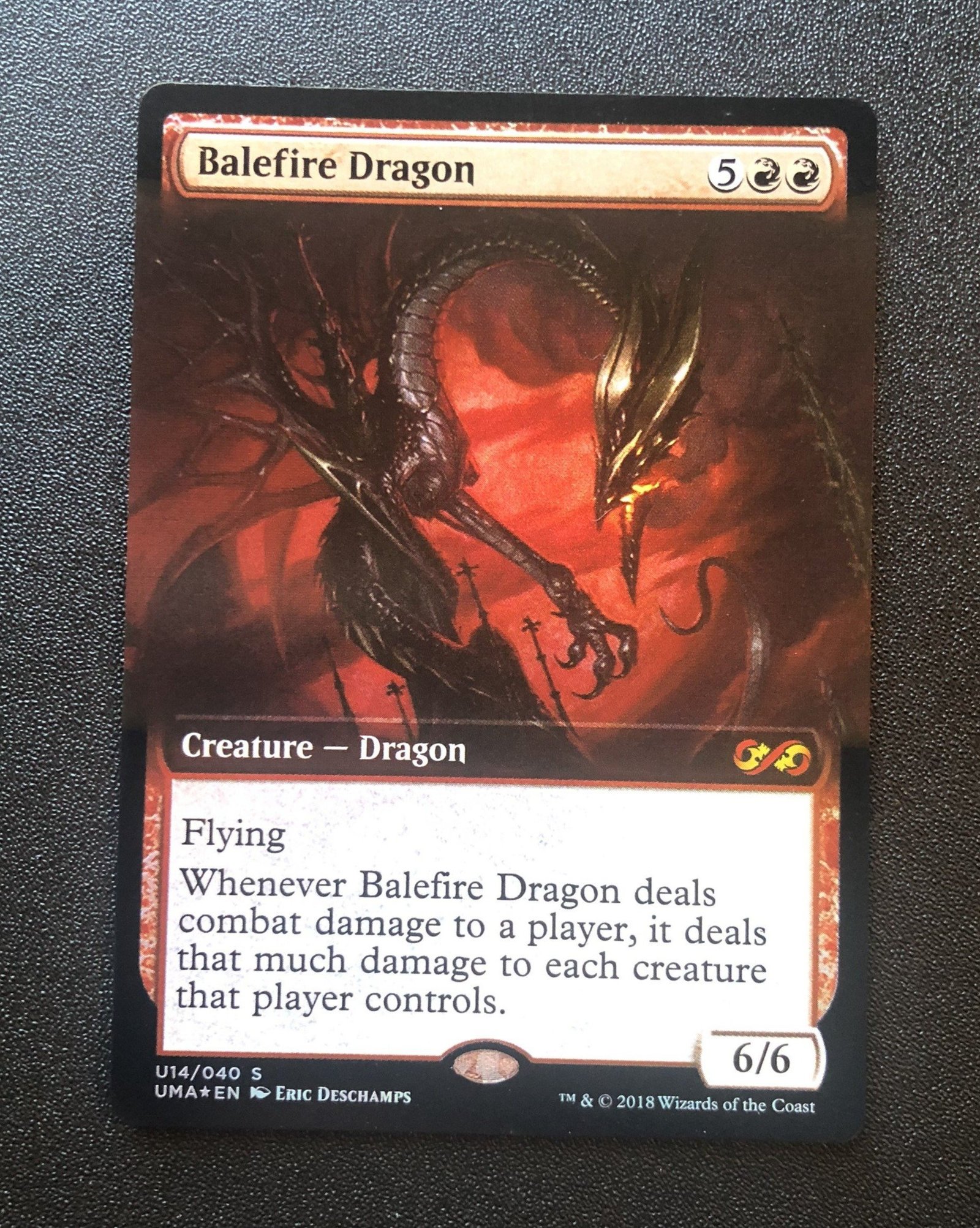 Balefire Dragon (Foil Box Topper) - MTG Proxy Ultimate Masters