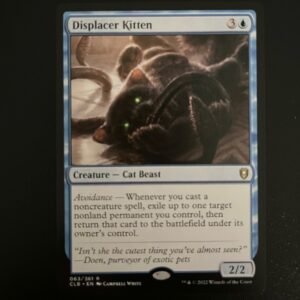 Displacer Kitten - MTG Proxy Commander Legends: Battle for Baldur's Gate