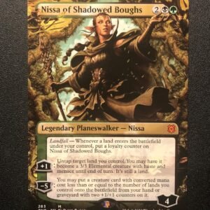Nissa of Shadowed Boughs (Showcase) - MTG Proxy Zendikar Rising