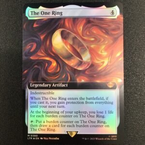 The One Ring (Foil Extended Art) - MTG Proxy The Lord of the Rings: Tales of Middle-earth