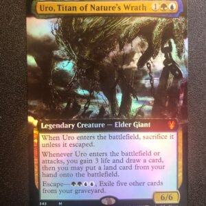 Uro, Titan of Nature's Wrath (Foil Showcase) - MTG Proxy Theros