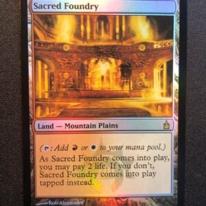 Sacred Foundry (Foil) - MTG Proxy Ravnica