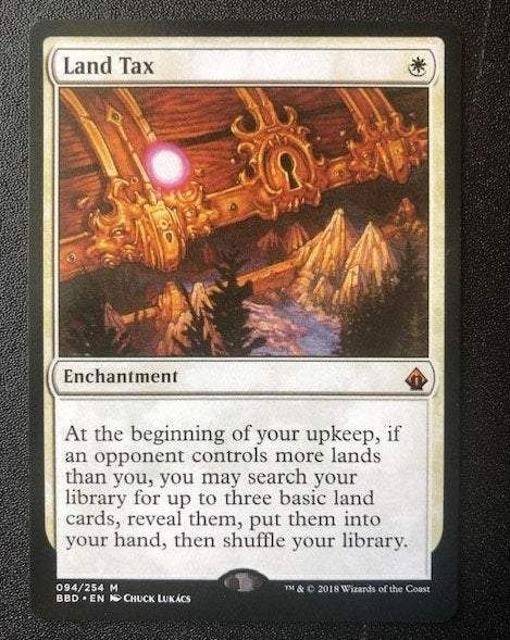 Land Tax - MTG Proxy Battlebond