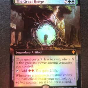 The Great Henge (Foil Showcase) - MTG Proxy Throne of Eldraine