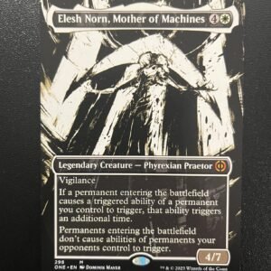 Elesh Norn, Mother of Machines (Showcase) - MTG Proxy Phyrexia: All Will Be One