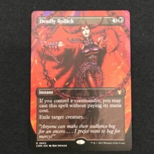 Deadly Rolick (Borderless) - MTG Proxy Commander Masters