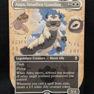 Appa, Steadfast Guardian (Borderless) - MTG Proxy Avatar: The Last Airbender