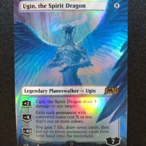 Ugin, the Spirit Dragon (Foil Showcase) - MTG Proxy Core Set 2021