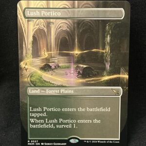 Lush Portico (Borderless) - MTG Proxy Murders at Karlov Manor