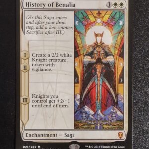 History of Benalia - MTG Proxy Dominaria