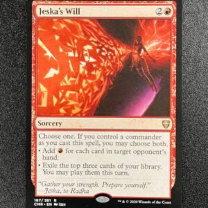 Jeska's Will - MTG Proxy Commander Legends