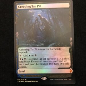 Creeping Tar Pit (Foil) - MTG Proxy Zendikar Rising Expeditions