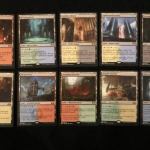 Shock Land Set - MTG Proxy Holo Stamp