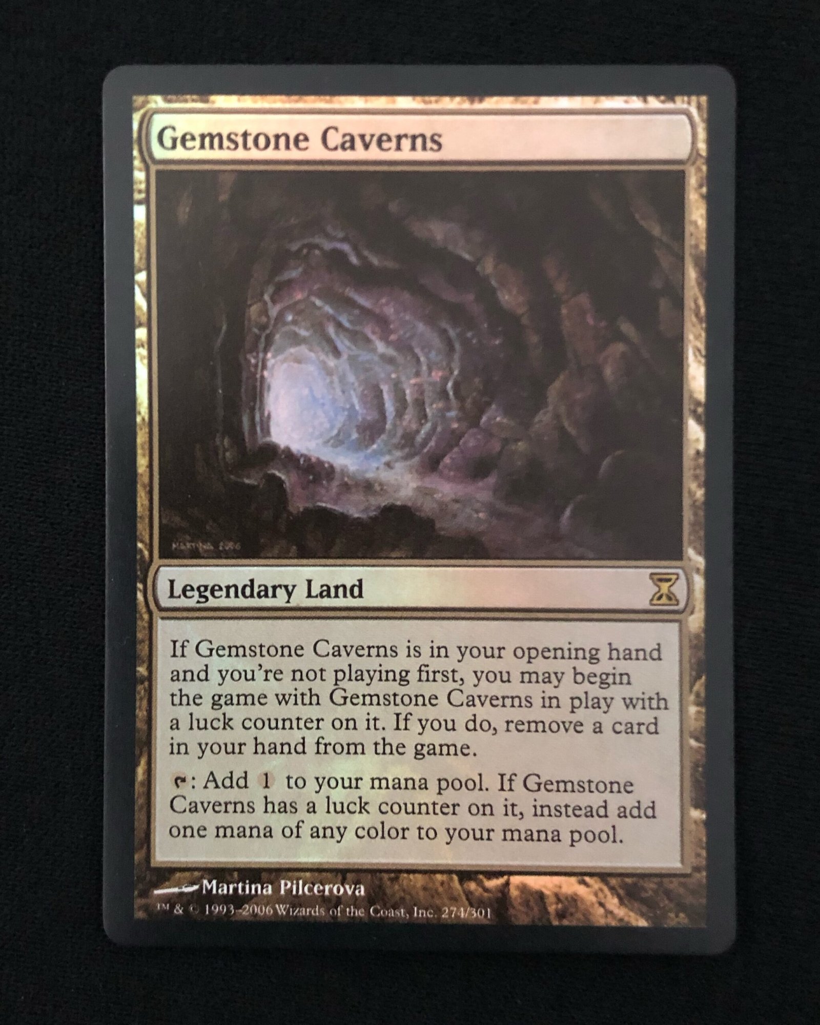 Gemstone Caverns - MTG Proxy Time Spiral