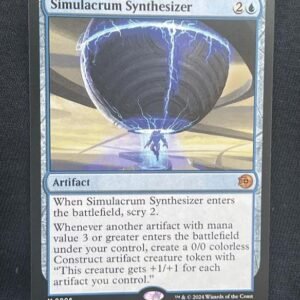Simulacrum Synthesizer - MTG Proxy Outlaws of Thunder Junction: The Big Score