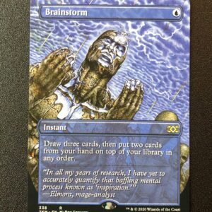 Brainstorm (Showcase) - MTG Proxy Double Masters