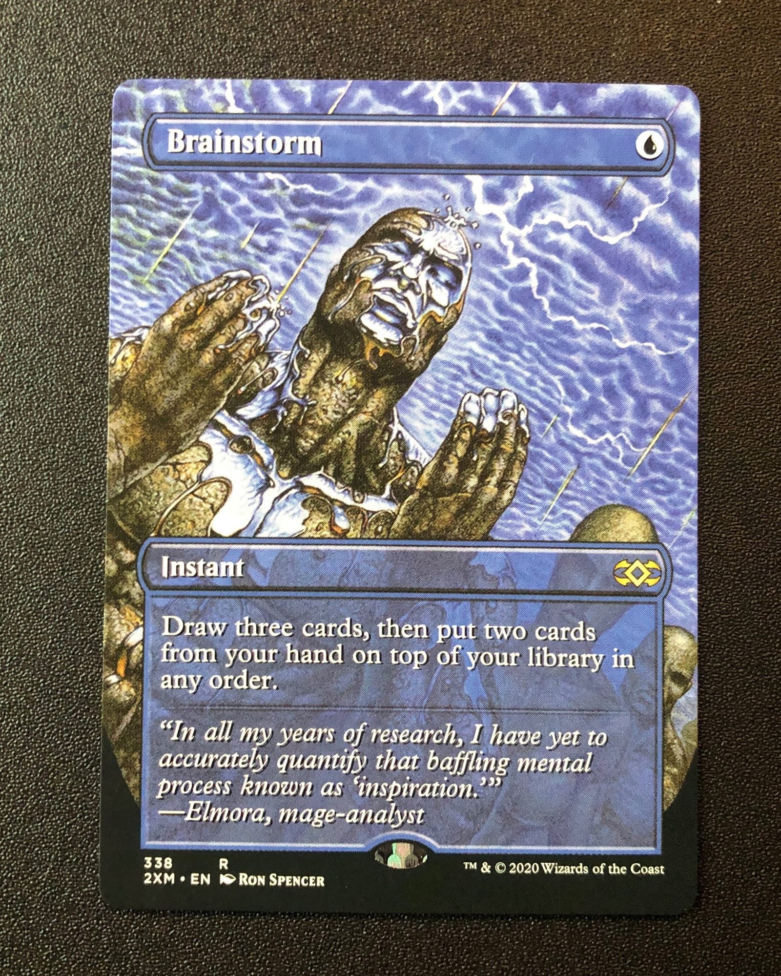 Brainstorm (Showcase) - MTG Proxy Double Masters