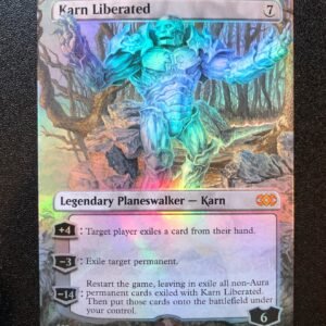 Karn Liberated (Foil Showcase) - MTG Proxy Double Masters