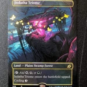Indatha Triome (Foil Showcase) - MTG Proxy Ikoria