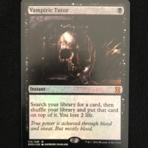 Vampiric Tutor (Foil Showcase) - MTG Proxy Eternal Masters