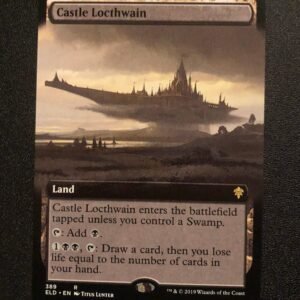 Castle Locthwain (Showcase) - MTG Proxy Throne of Eldraine