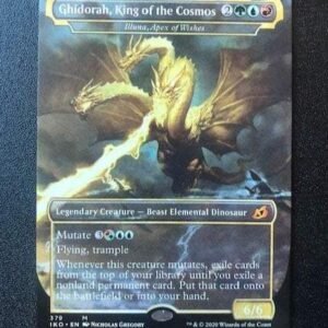 Ghidorah, King of the Cosmos (Illuna, Apex of Wishes) - MTG Proxy Godzilla Promo