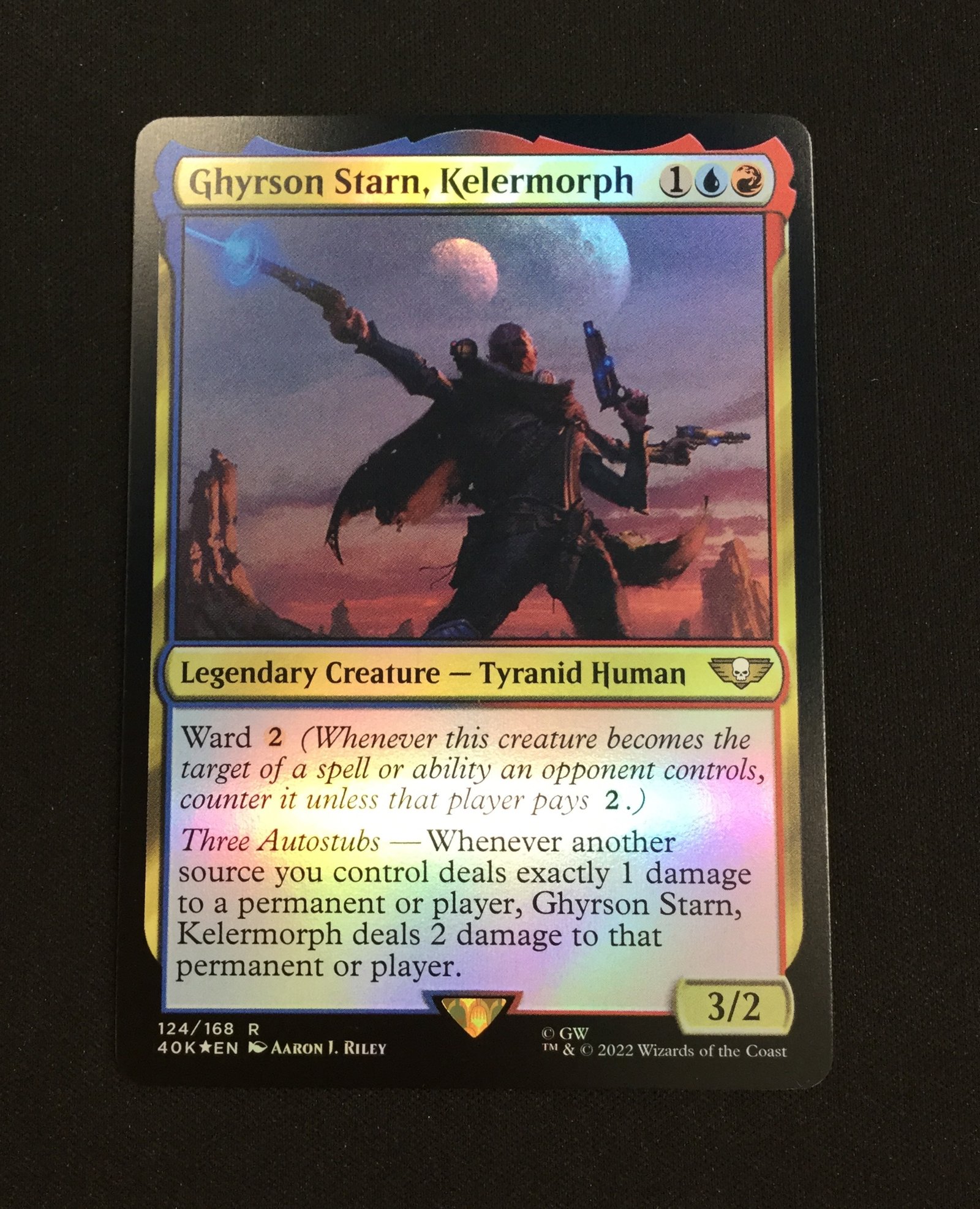Ghyrson Starn, Kelermorph (FOIL) - Universes Beyond: Warhammer 40,000 (40K)