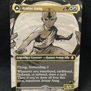 Avatar Aang (Borderless) - MTG Proxy Avatar: The Last Airbender