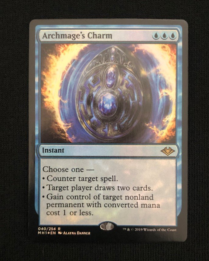 Archmage's Charm (Foil) - MTG Proxy Modern Horizons