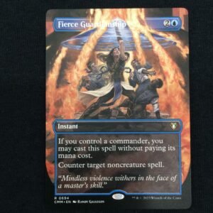 Fierce Guardianship (Borderless) - MTG Proxy Commander Masters